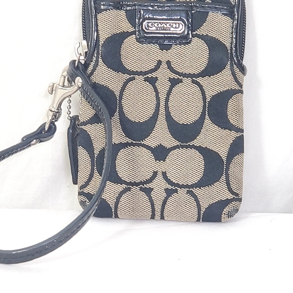 Coach Signature Wristlet - Picture 2 of 5